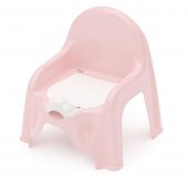 Горшок стульчик детский розовый М1528