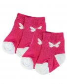 Носочки для новорожденных 7 см, цвет фуксия 4405-3